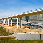 Testkörningar av metrotåg på den 6,7 kilometer långa viadukten på Saclayplatån har inletts. Foto: SIPA.