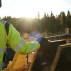 Totalt ska 13,5 kilometer elva broar och en järnvägsterrass anläggas. Foto: Trafikverket