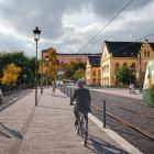 Hammarbygatan 13 nu Bohusgatan 47 i Uppsala. Visionsbild. Illustration: White arkitekter