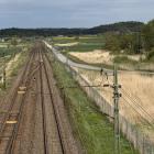 Projektet ska minska problemen för godståg när persontågstrafiken ökar och möjliggöra regionaltåg varje halvtimma från Göteborg via Västlänken till Varberg. Foto: Trafikverket