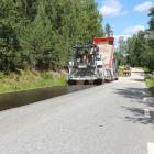 Kontrakten omfattar arbeten på totalt 1,8 miljoner kvadratmeter väg och har ett sammanlagt värde på 41,1 miljoner kronor. Foto: Peab