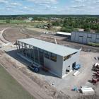 Pågående arbete med Siemens verkstad i Hallsberg. Pressbild: Train Alliance