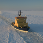 Årets isutbredning är den största på 15 år och en av de sex värsta på 40 år. Fotograf/Källa: Ove Nilsson/Sjöfartsverket