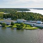 En ny anläggning ska komplettera det befintliga vattenverket Görvälnverket i Järfälla i Stockholm och därmed öka produktionskapaciteten av rent dricksvatten. Foto: Norrvatten