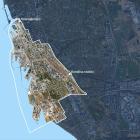 Stadsplan södra staden omfattar områdena Helsingborg C, Oceanhamnen, Västhamnen, hamnen, Universitetsområdet, Husarområdet, Gåsebäck, Ramlösa station, Planteringen och Miatorp. Bild: Helsingborg stad