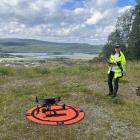 Inmätning i Hemavan för utveckling av deras natur och rekreationsområden. Foto: Swescan