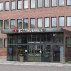 Trafikverkets entré i Eskilstuna. Foto: Wikipedia Common, kredit: Raphael Saulus