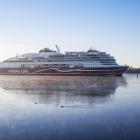 Två år av samarbete för en grön sjöfartskorridor mellan Stockholm och Åbo. Foto: Viking Line / Daniel Eriksson