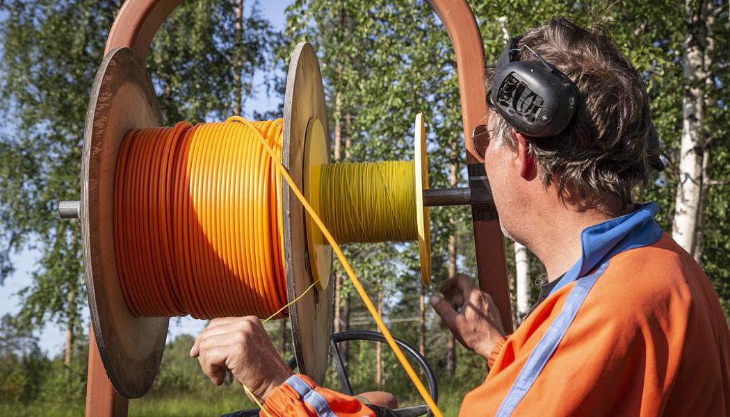 Ytterligare 500 hushåll kan snart kan ansluta sig till Wexnets fibernät.. Arkivbild