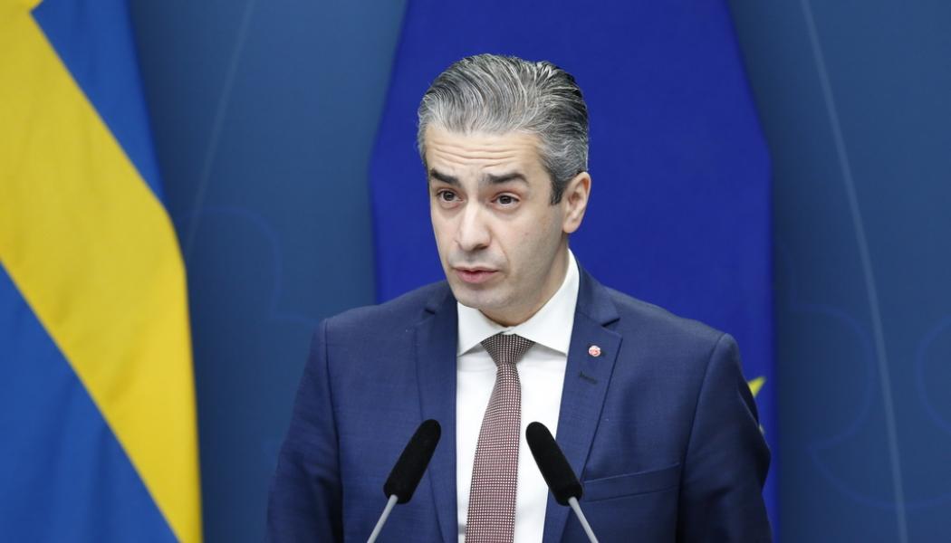 Johan Jeppsson/TT: Energiminister Khashayar Farmanbar (S). Arkivbild.