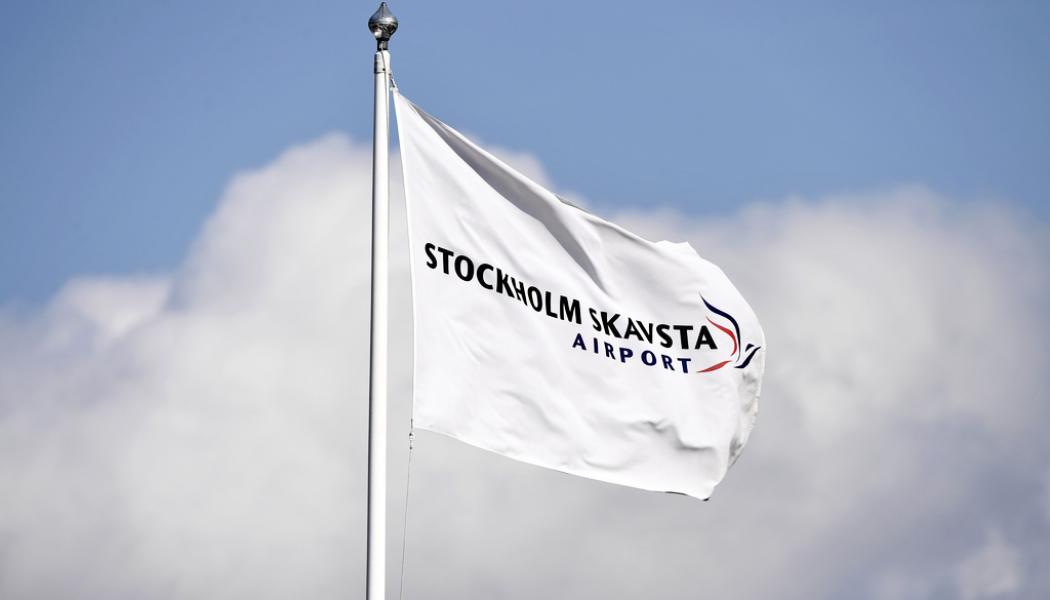 Stina Stjernkvist/TT: Skavsta flygplats utanför Nyköping. Arkivbild.