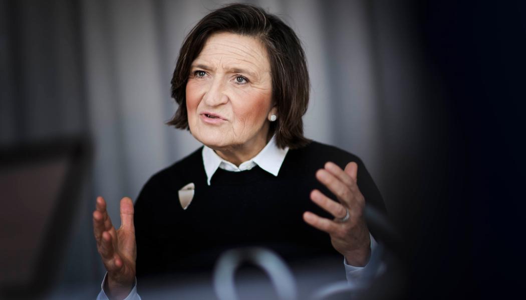 Stina Stjernkvist/SvD/TT: Monica Lingegård, vd för SJ. Arkivbild.