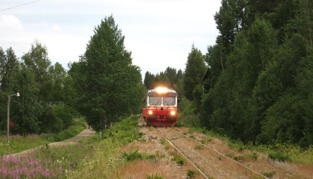 Överhogdal, inlandsbanan. Foto: Wikimedia Commons