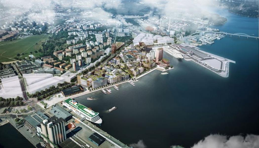 Saltkajen. Foto: Skanska