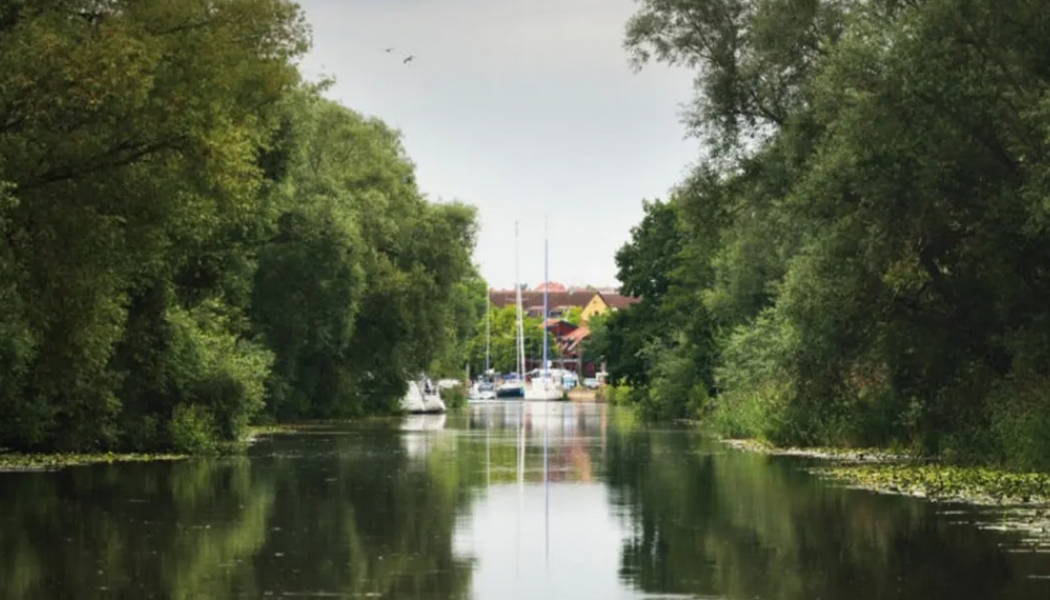 Delar av året har  Enköping problem med översvämning av gator och infrastruktur Foto: Enköpings kommun