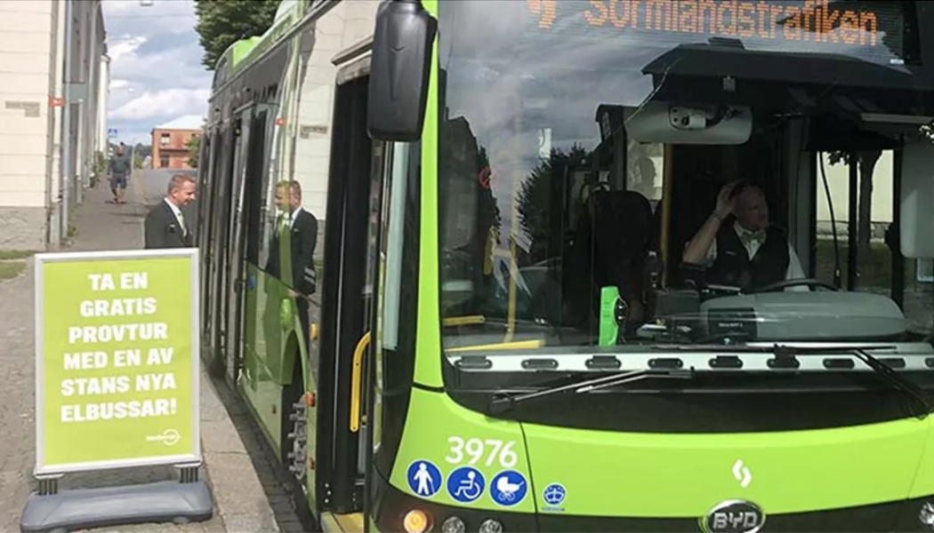 Wennstrom tar ett flerårigt support och serviceavtal på laddinfrastrukturen. Foto: Nobina