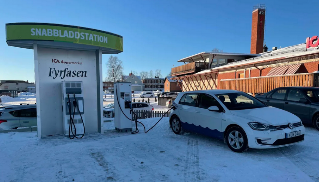 Behovet av laddinfrastruktur ökar i Härjedalens fjällvärld. Foto: Fyrfasen Energi