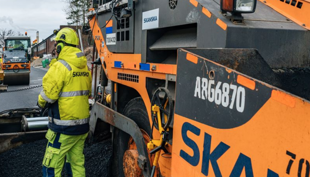 Skanska sluter avtal med Swedavia om beläggningsarbeten. Foto: Skanska
