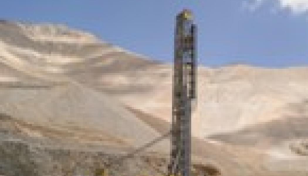 An Epiroc Pit Viper 351 drill rig  Photo Epiroc