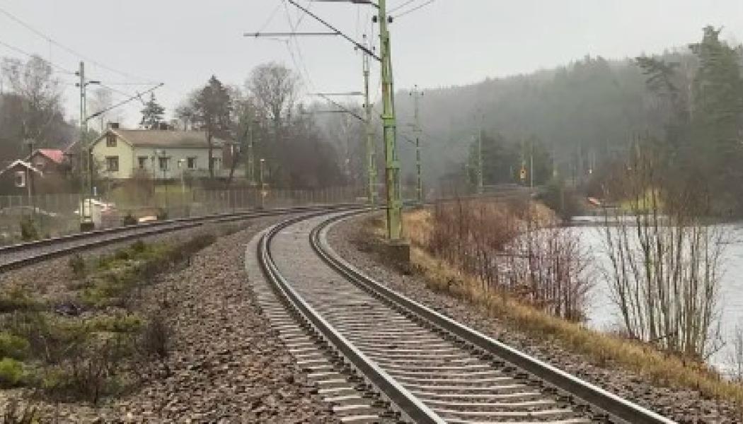 Sträckan Alingsås–Olskroken. Foto: Trafikverket