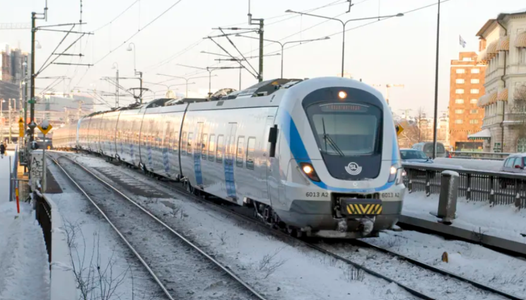 Skadan orsakar nedsatt hastighet för tågtrafik söder om Stockholm. Foto: Trafikverket