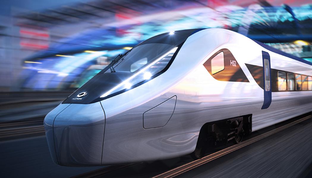 En föreslagen design för ett HS2-tåg av Alstom (Källa: Alstom).