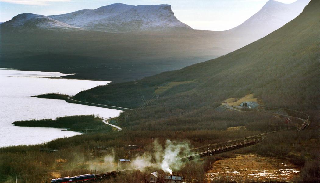 ERTMS är nu i drift i kontrollområdena i Kiruna, Gällivare, Linaälv och delar av Björkliden. Foto: Alstom
