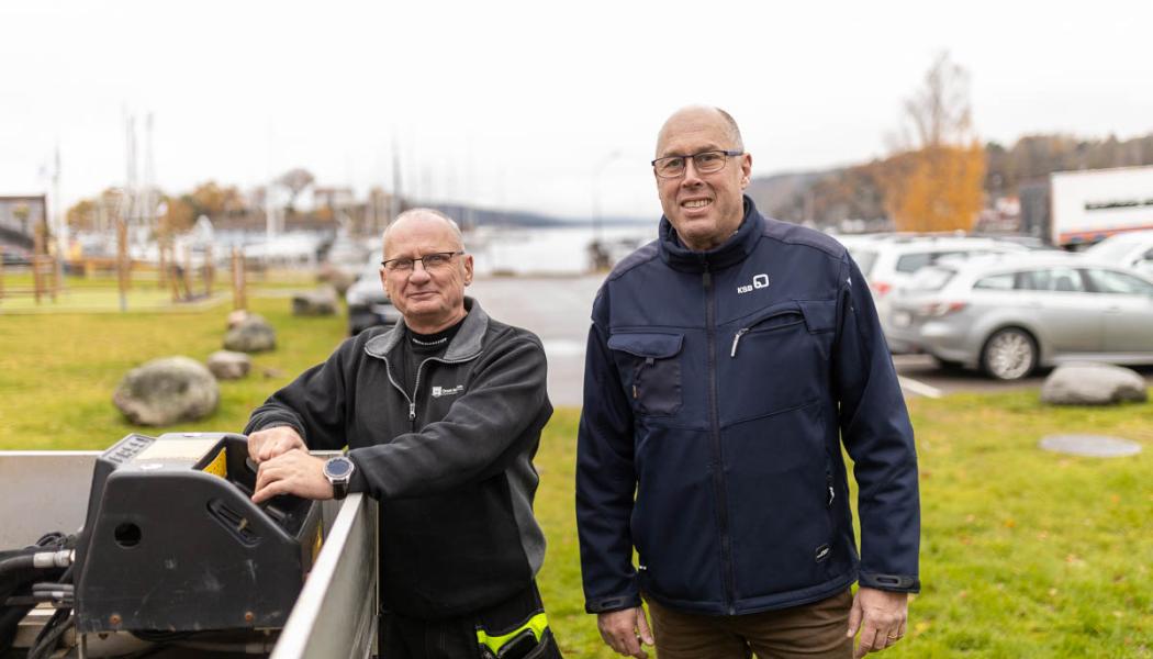 Peter Carlsson och Mats Moell. FOTO: KSB