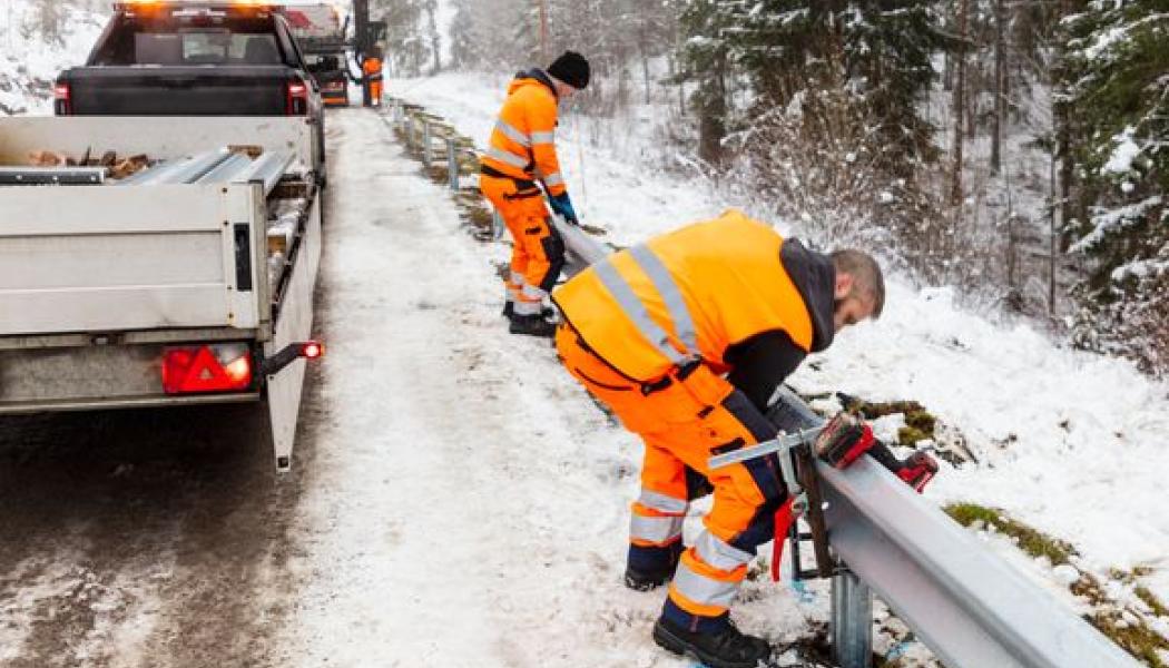 Tillsynen pågår från november 2025 till oktober 2026 och omfattar bland annat företag inom anläggningsarbete, snöröjning, teknisk konsultverksamhet och trafikvaktstjänster. Foto: Arbetsmiljöverket