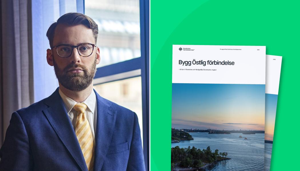 Carl Bergkvist, chefekonom på Stockholms Handelskammare. Foto: Stockholms Handelskammare