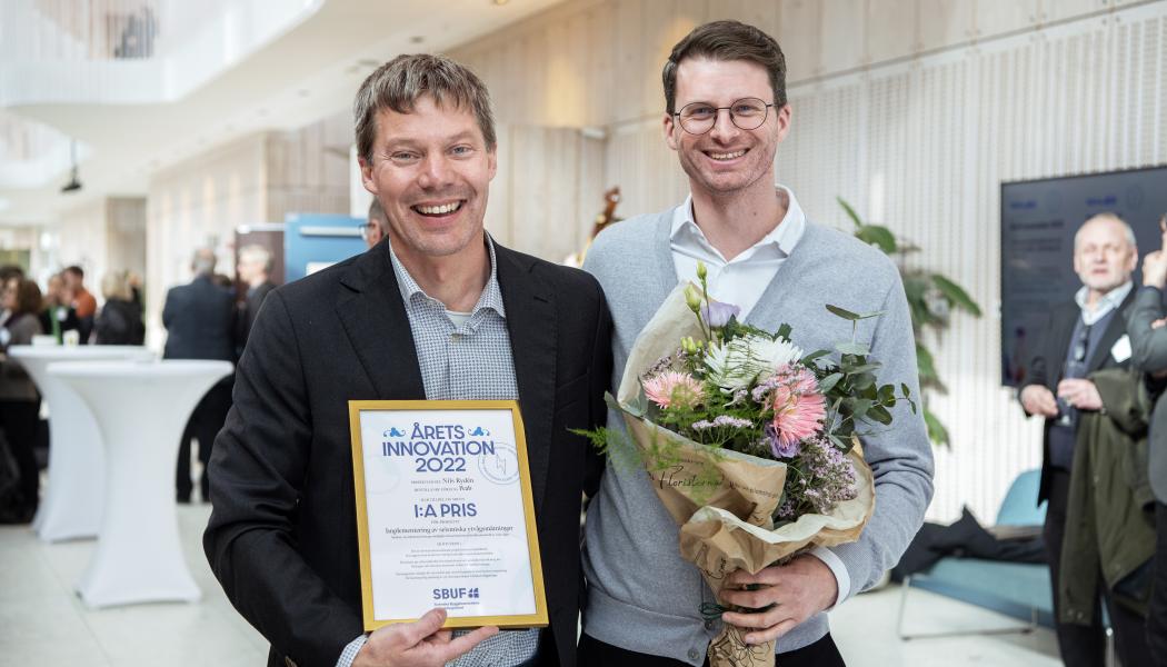 Nils Rydén och Anders Gudmarsson. Foto: Jeanette Andersson