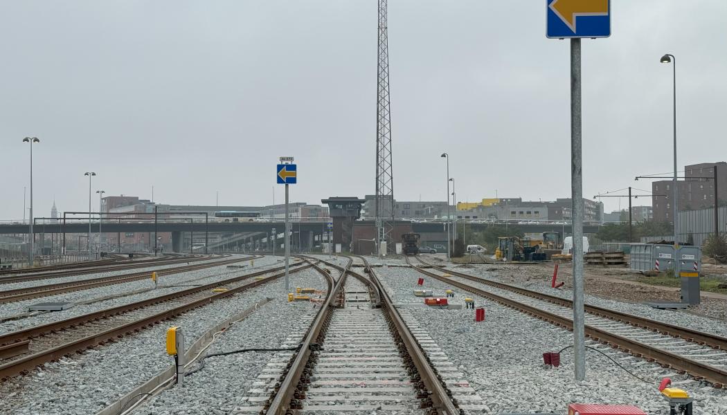 Banedanmark fortsätter den omfattande upprustningen av det danska järnvägsnätet. Foto: Banedanmark