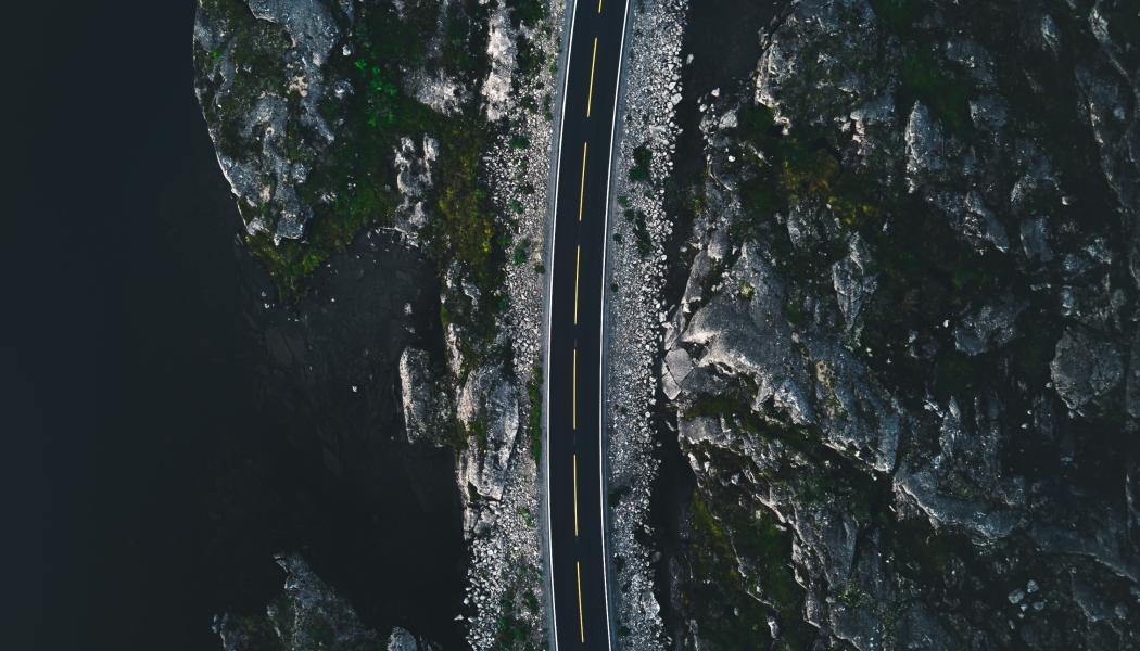 Flytt av väg i Norrbotten. Foto: taneli lahtinen/unsplash