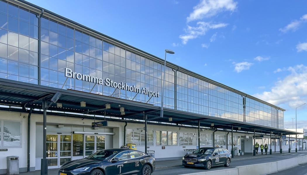 Bromma flygplats. Foto: Officialworks/https://commons.wikimedia.org/wiki/File:Bromma_Airport_2024_04.jpg?uselang=sv