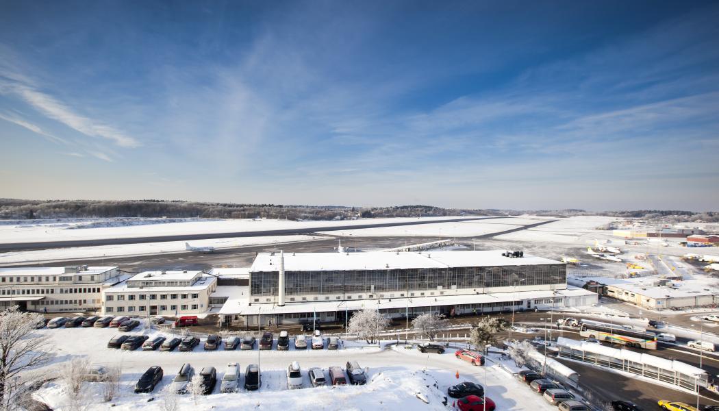 Bromma flygplats. Foto: Pressbild Swedavia Airports