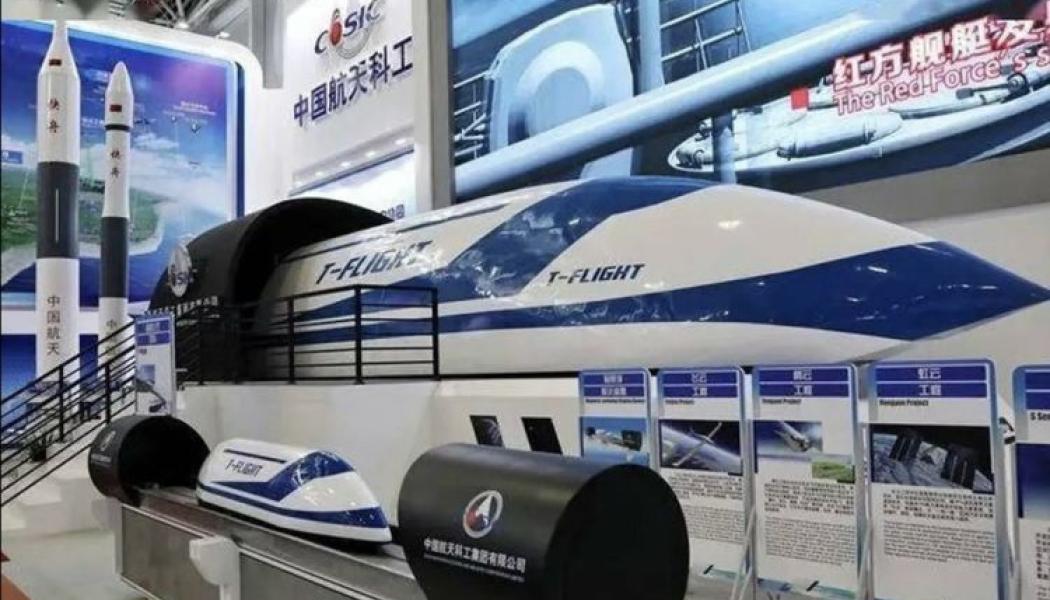 T-Flight förväntas i framtiden koppla samman Kinas megastäder och drastiskt minska restiderna. Foto: China Aerospace Science and Industry Corporation