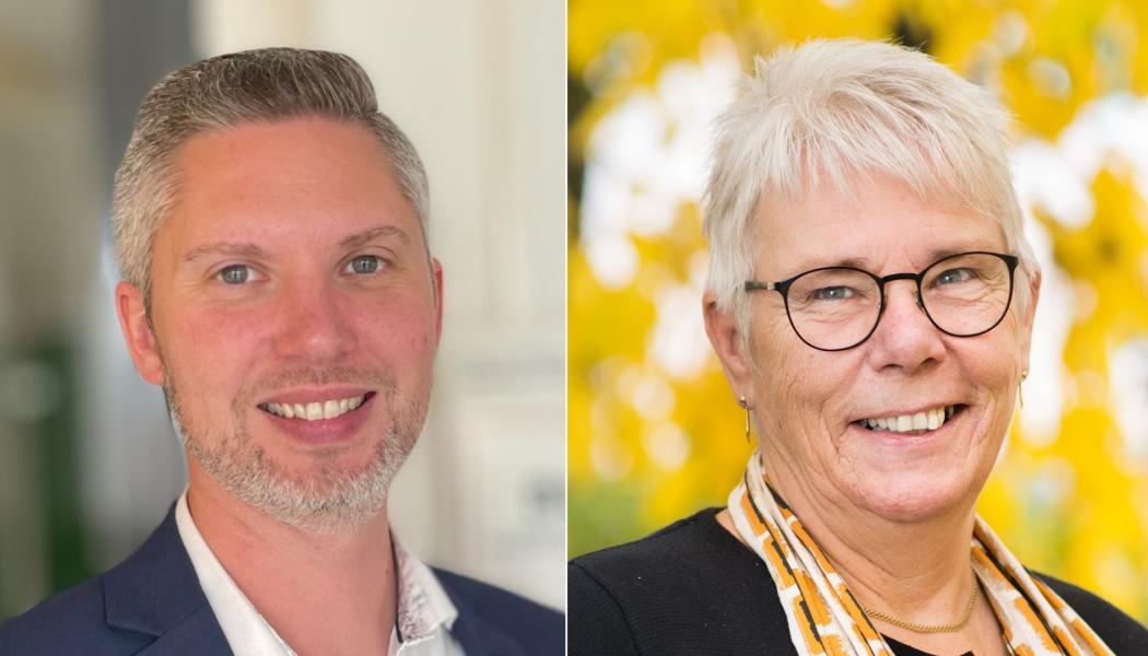 Christoffer Öqvist och Monica Johansson. Foto: Mälardalsrådet 