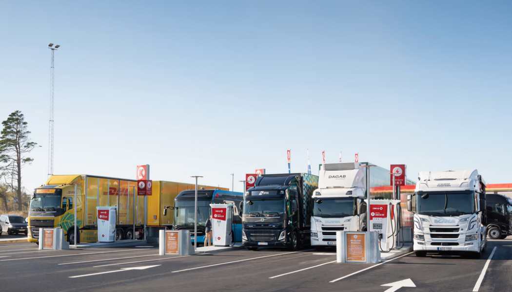 I Göteborgs hamn slås nu portarna upp för Circle K:s station Vädermotet. Foto: Circle K