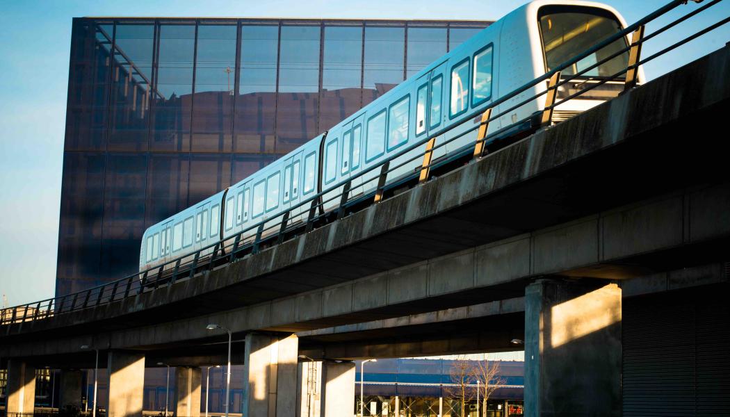 Köpenhamns förarlösa metro. Foto: Hitachi Rail