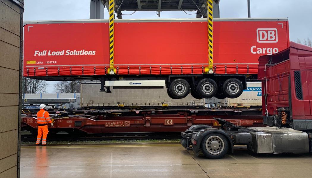 DB Cargo Full Load Solutions startar i egen regi intermodala transporter mellan Sverige och Italien. Foto: DB Cargo