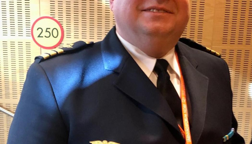 Överstelöjtnant Per Wikblad, vid Försvarsmakten medverkade på Järnvägsforum Norr i Luleå.Foto Anders Carlsson