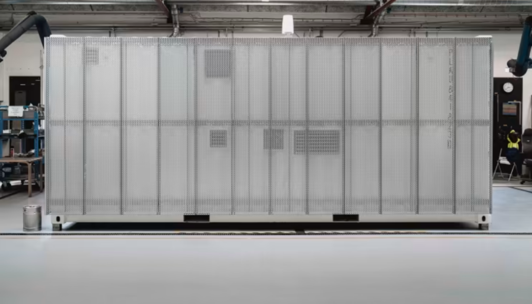 En enda SmartPod kan producera 240 000 liter dricksvatten i månaden och hindrar samtidigt upp till 250 000 plastflaskor och 40 ton koldioxid från att komma in i ekosystemet. Foto: Wayout
