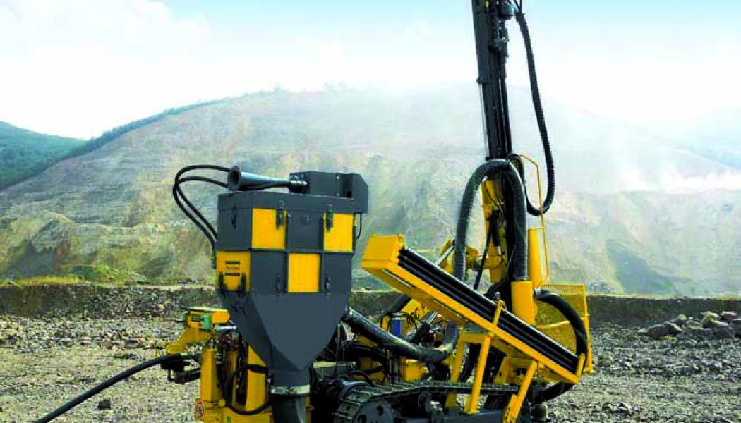 Drill rig. Photo: Pretzl