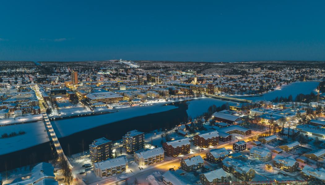 En ny sträckning av E4 runt Skellefteå ska byggas för att möta befolkningstillväxten och förbättra tillgänglighet, kapacitet, säkerhet och luftmiljö. Fotograf: Jonas Westling