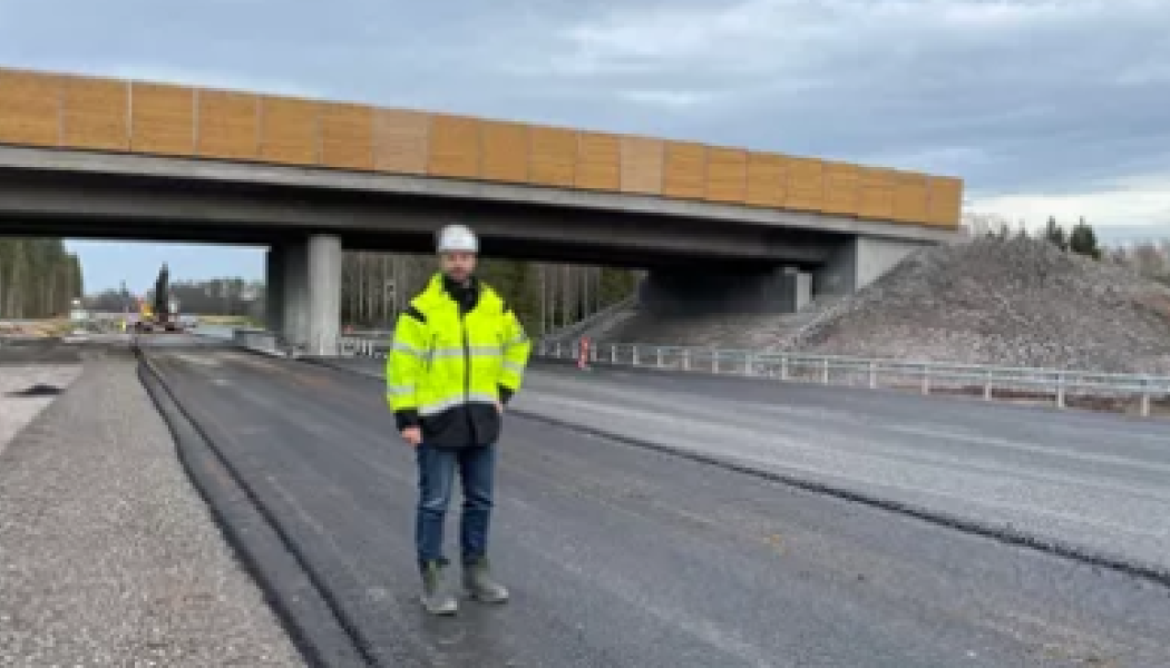 Trafikverket öppnar södergående trafik på E20 mellan Vara och Herrljunga. Foto: Trafikverket