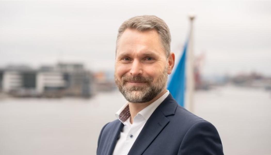 Edvard Molitor, Head of International Public Affairs & Sustainability på Göteborgs Hamn. Bild: Göteborgs Hamn.
