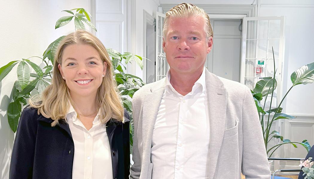 Ellinor Thiel och Johan Halvardsson Foto: Eledea