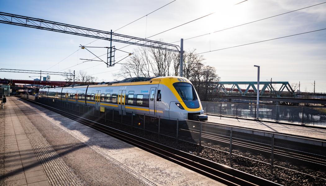 En del sträckor på Bohusbanan kommer att ersättas med buss under ett års tid. Foto: Eddie Löthman.