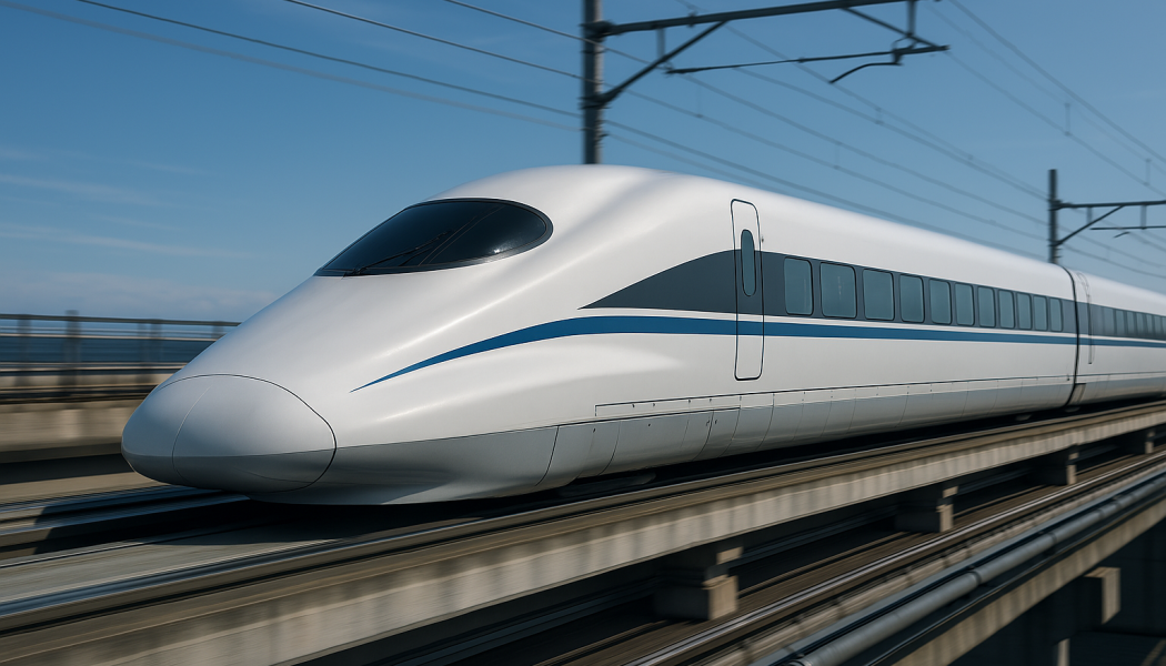 MaDe4Rail ska utforska olika system och lösningar utvecklade från magnetiska leviterade tåg, så kallad Maglev-teknik (MDS).  Bild: Arkivbild
