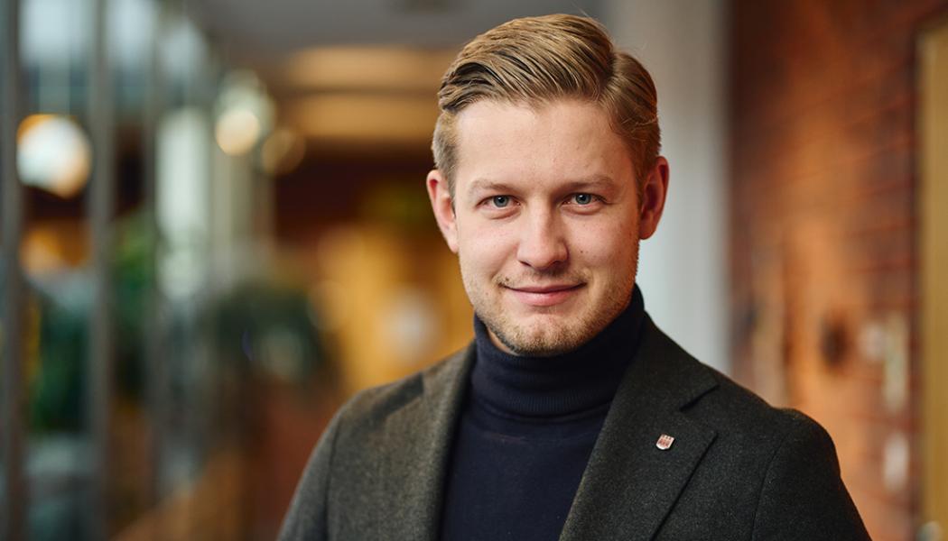 Adam Johansson. Foto: Pressbild